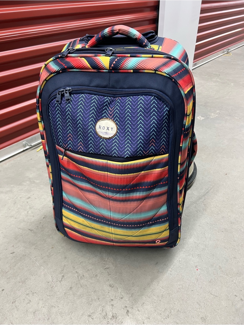 Roxy Multicolor Patterned Carry-On Bag - Roxy